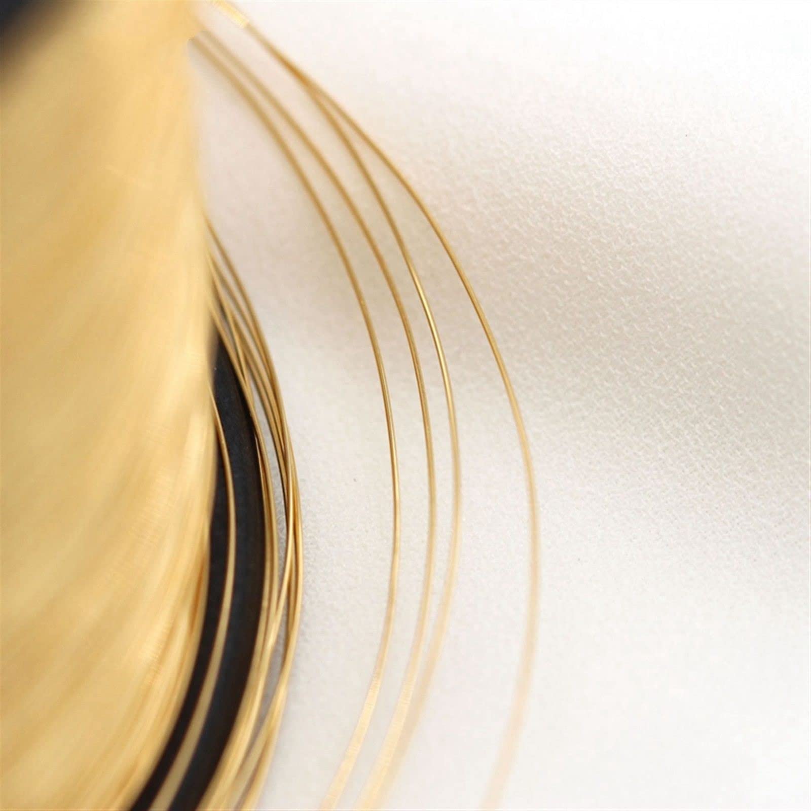 Amazon.co.jp: 5 メートルの金メッキ銅線 DIY ジュエリーアクセサリー